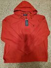 Polo Ralph Lauren Full Zip Hooded Jacket Red Mens Size 2XL 710832204002