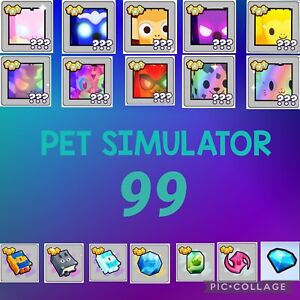 Pet Simulator 99 HUGE PETS | GEMS | ENCHANTS | ITEMS | FAST & LOWEST‼️‼️