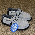 Hey Dude Wally Stretch Poly Men's Casual Shoes Dark Web M8 Size 8 New