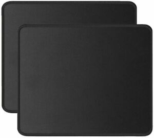 2 Pack Gaming Mouse Pad Standard Size Durable Stitched Edges And Non-Slip Rubber