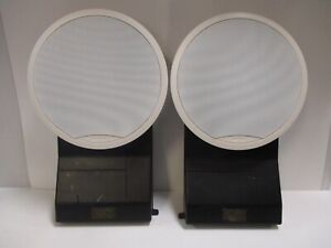 Bose Virtually Invisible 191 In Wall or In Ceiling Speakers One Pair White