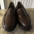 Hitchcock Sebago Men’s Penny Loafers Brown Size 12 5E Excellent Condition