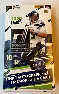 2020 Panini Donruss NFL Football Cards Hobby Box - Factory Sealed  Hot!