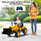 12V Kids Ride On Tractor Electric Excavator Battery Digging Handle Car Remote