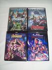 Set of (4) Marvel Avengers DVD Lot ~ Comes in Good Used Condition !