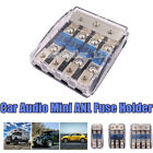 2/3/4 Way Mini ANL Blade Fuse Holder Stereo Car Audio Power Distribution Block.