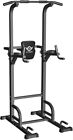 Power Tower Dip Station Adjustable Chin Up Bar Pull Push For Home Strength Gym