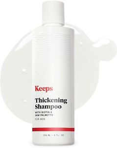 Keeps Men's Hair Growth Liquid Shampoo Regrowth Thinning Thickening - 8oz