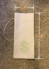 Canvas Bank Coin  Money Sack Bags 7