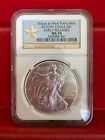 2012(W) $1 American Silver Eagle Early Releases NGC MS70 Star Label