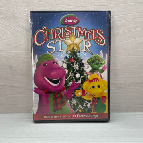 Barney Christmas Star DVD 2009 Holiday 10 Festive Songs - Brand New Sealed