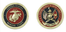 US Marine Corps (USMC) Eagle Globe and Anchor Challenge Coin 1.75