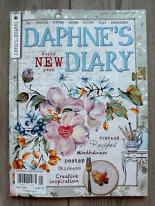 DAPHNE'S DIARY Number 1 2024 HAPPY NEW YEAR POSTER Recipes STICKERS Creative