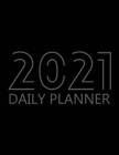 2021 Daily Planner: 12 Month Organizer, Agenda for 365 Days, One Pag - VERY GOOD
