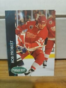 New ListingBob Probert 1993 Parkhurst #41 Detroit Red Wings NHL Enforcer