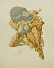 Salvador Dali Divine Comedy The Avaricious and the Prodigal - Enferno 7 UNFRAMED