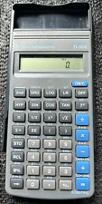 Texas Instruments TI-30X working with slide cover