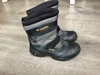 Columbia Snow Day Tech Lite Black Winter Snow Boots Youth Size 5 BY1273-010