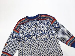 DALE of Norway___ LILLEHAMMER 1994___ Vintage Wool Sweater Mens___ Size XXL