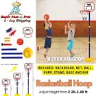 Basketball Hoop Kids Indoor Ball Game Adjustable Height Toddler Educational Toys