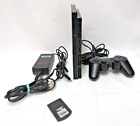Sony PlayStation 2 Console Power Cord Memory Card & Control  SCPH-79001 Untested