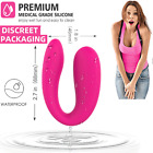 Anal Clit Vibrator Sex Toy G-Spot Dildo RABBIT Massager Women Adult Couples Pink