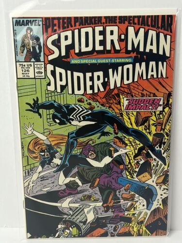 New ListingPeter Parker The Spectacular Spider-Man #126 Marvel Comics (1987) Copper Age