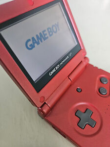 New ListingNintendo Gameboy Advance Sp AGS-001 Maroon+Working+Battery+Charger+Sharp Looking