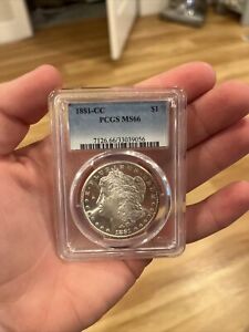 New Listing1881 cc morgan silver dollar ms66 pcgs