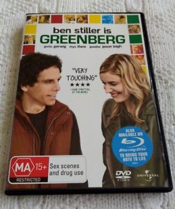 GREENBERG – DVD, REGION-2+4, LIKE NEW, FREE POST WITHIN AUSTRALIA