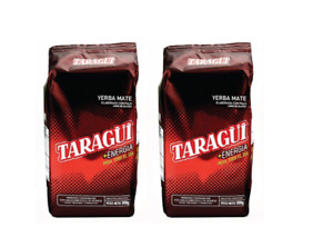 2x Taragua Taragui Energy Herbs And Guarana Yerba Mate 500g