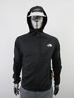 NWT Mens The North Face Canyonlands Micro Fleece Lined Hoodie Jacket Black $100