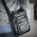 Tablet Bag Shoulder Crossbody Bags Satchel Men's Small Handbag Leather Messenger