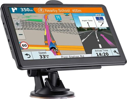 Gps Navigation for Car/Truck Touch Screen Maps w/ Spoken Direction 7