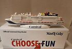 CARNIVAL MARDI GRAS Cruise Ship Model Brand New