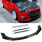 Glossy Black Front Bumper Lip Spoiler Splitter Body For Hyundai Genesis Coupe