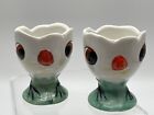 2 Vintage Easter CHICKS Germany Egg Cups Ceramic Lot Porcelain