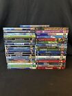 HUGE Lot of 35 DISNEY DVD & BLU RAY ~ Children & Family Movies ~ ADULT OWNED