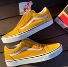 Vans Old Skool Golden Yellow Upper Suede Shoes M8.5/W10 SHIPS NOW!