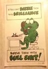 Vintage 11 X 17 Good Humor Poster Kalan Inc. 1978 Very Rare If you can't Dazzle