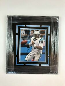 Cam Newton Carolina Panthers Autographed Picture Custom Framed