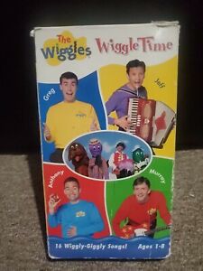 The Wiggles Wiggle Time VHS VCR Video Tape Children's