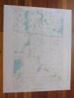 Forada Minnesota 1968 Original Vintage USGS Topo Map