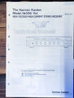 Harman Kardon HK-550 Vxi HK550Vxi Amplifier  Service Manual *Original*