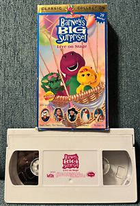 BARNEY ~ BARNEY'S BIG SURPRISE ~ VHS, 1998