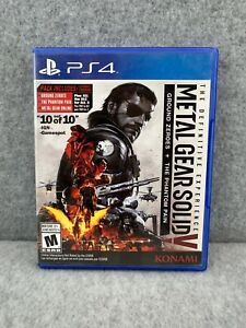 Metal Gear Solid V - The Definitive Experience (PS4) Blue Label - Rare - Tested