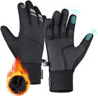 Thermal Winter Gloves Touchscreen Waterproof Anti-Slip Gloves for Cold Weather