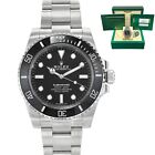 Rolex Submariner 114060 No Date Black 40mm Stainless Steel Watch Box Papers 2018