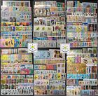 Worldwide Stamp Collection Mint - 35 Full Sets from 35 Different Countries &Gift