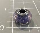Authentic Pandora Fascinating Purple Shimmer Murano Glass Charm